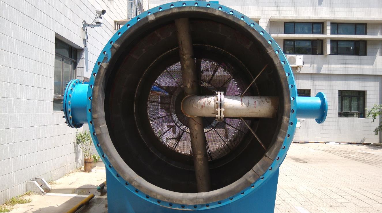 大型多锥二次滤网与杂物过滤设备